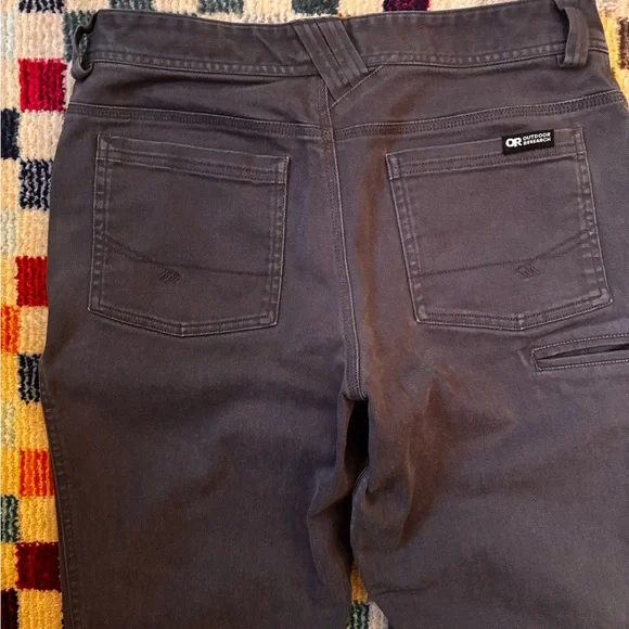 Outdoor Research Men’s Grey Goldbar Pants Size 32, 30” inseam - Picture 7 of 12